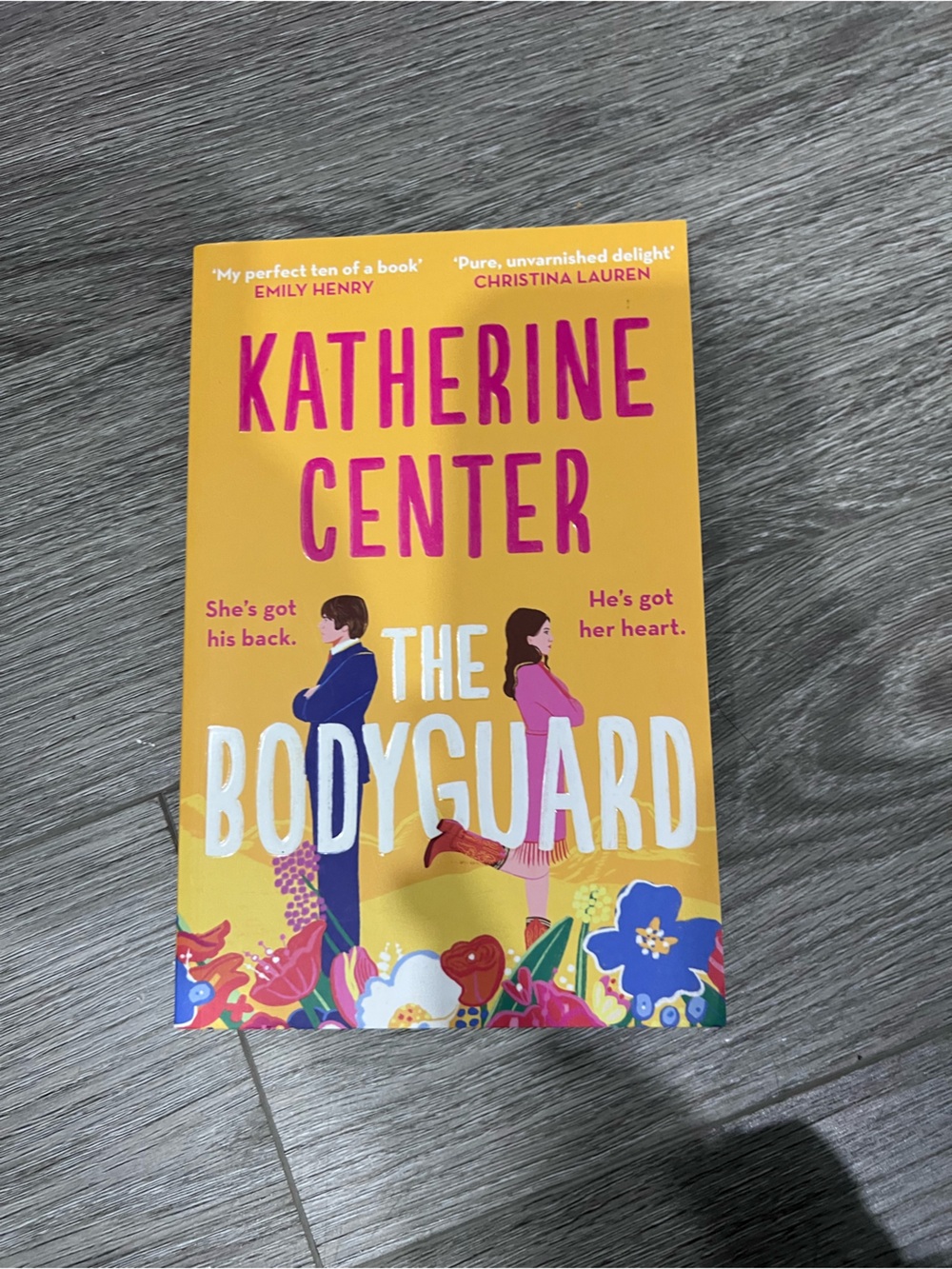 Katherine Center "The Bodyguard" — Paperback